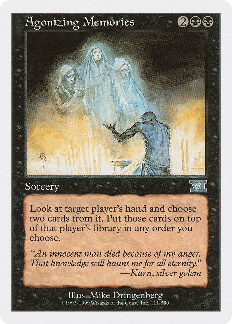 Image of Agonizing Memories (6ED-111) - Classic Sixth Edition