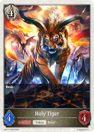 Image of Holy Tiger (BP11-T10EN) - BP11 Bullet of Fate
