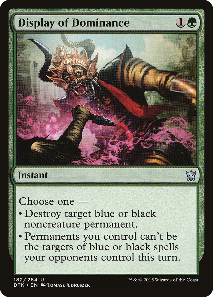 Image of Display of Dominance (DTK-182) - Dragons of Tarkir
