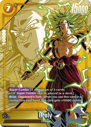 Image of Broly - FB08-088 (Alternate Art) (FB08-088) - Saiyans Pride Holofoil