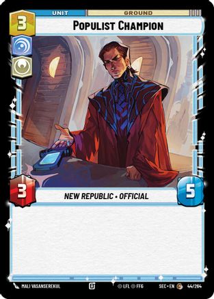 Image of Populist Champion (44/264) - Secrets of Power