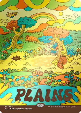 Image of Plains (1945) (Rainbow Foil) (SLD-1945) - Secret Lair Drop Series Foil
