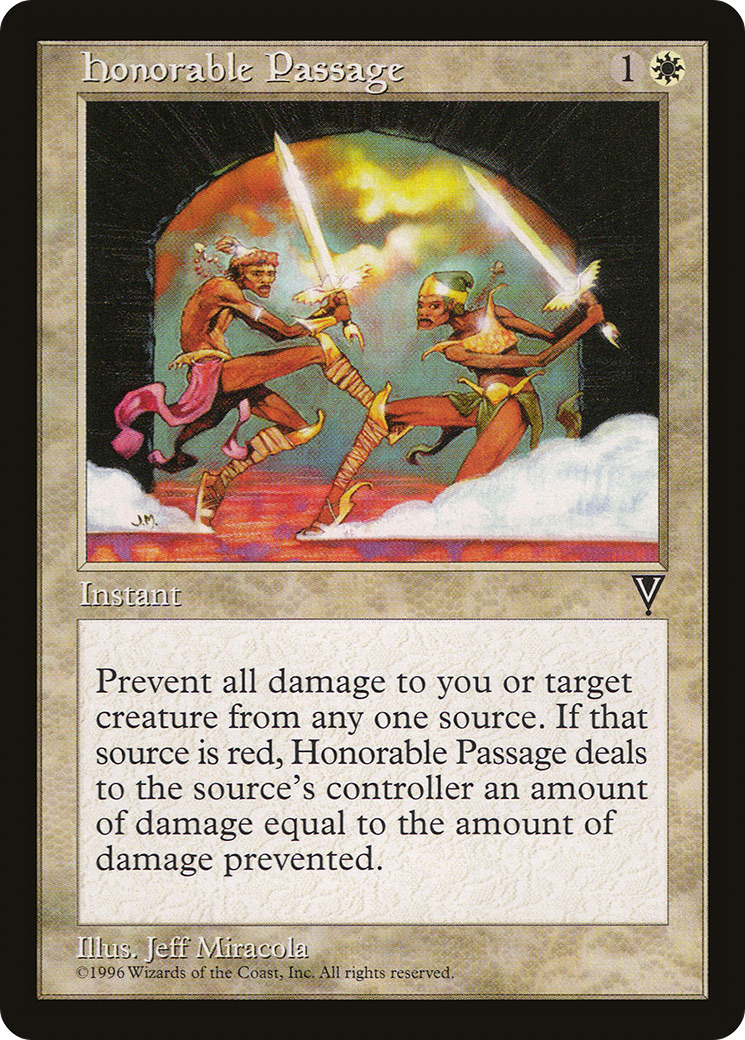 Image of Honorable Passage (VIS-) - Visions