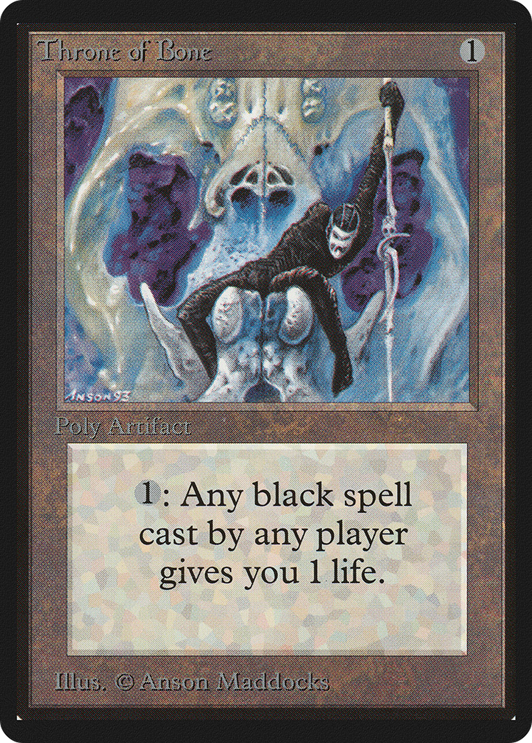 Image of Throne of Bone (LEB-) - Limited Edition Beta