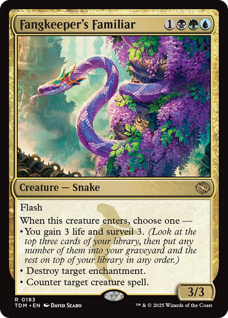 Image of Fangkeeper's Familiar (TDM-183) - Tarkir: Dragonstorm
