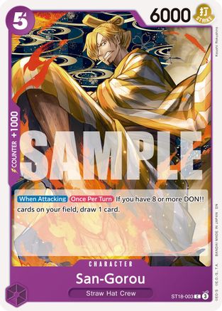 Image of San-Gorou (Reprint) (ST18-003) - Premium Booster -The Best- Vol. 2