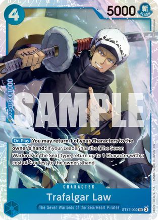 Image of Trafalgar Law - ST17-002 (Reprint) (ST17-002) - Premium Booster -The Best- Vol. 2 Foil