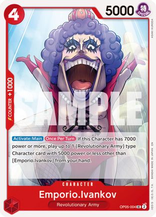 Image of Emporio.Ivankov (Reprint) (OP05-004) - Premium Booster -The Best- Vol. 2