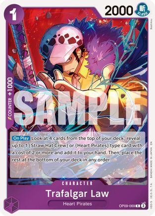Image of Trafalgar Law - OP09-069 (Reprint) (OP09-069) - Premium Booster -The Best- Vol. 2 Foil