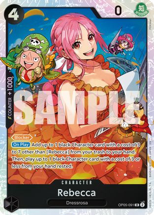 Image of Rebecca (Reprint) (OP05-091) - Premium Booster -The Best- Vol. 2 Foil