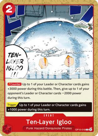 Image of Ten-Layer Igloo (Reprint) (OP10-018) - Premium Booster -The Best- Vol. 2