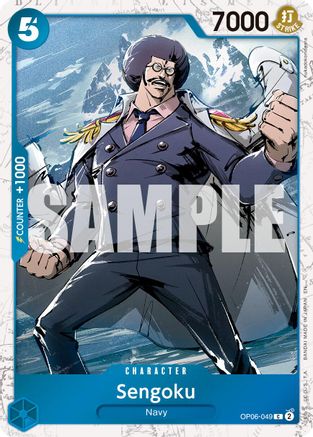 Image of Sengoku - OP06-049 (Pirate Foil) (OP06-049) - Premium Booster -The Best- Vol. 2 Foil