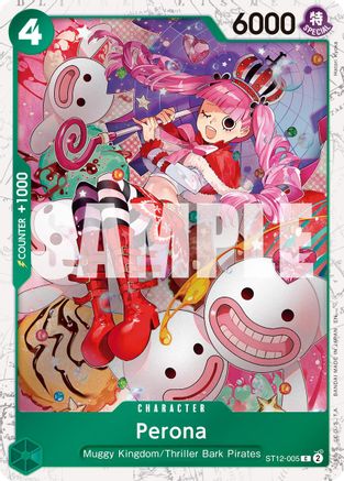 Image of Perona (Pirate Foil) (ST12-005) - Premium Booster -The Best- Vol. 2 Foil