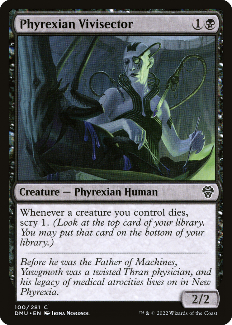 Image of Phyrexian Vivisector (DMU-100) - Dominaria United Foil