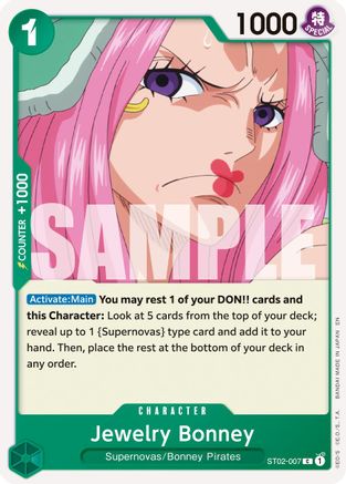 Image of Jewelry Bonney - ST02-007 (Reprint) (ST02-007) - Premium Booster -The Best- Vol. 2