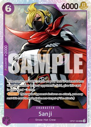 Image of Sanji (Reprint) (OP07-064) - Premium Booster -The Best- Vol. 2 Foil