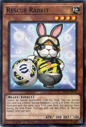 Image of Rescue Rabbit (EFC1-EN001) - eFootball Collaboration Promos Limited