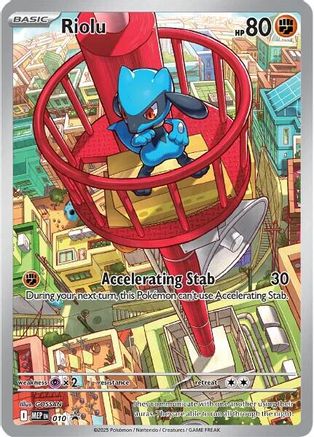Image of Riolu 010  ME Mega Evolution Promo - Promo