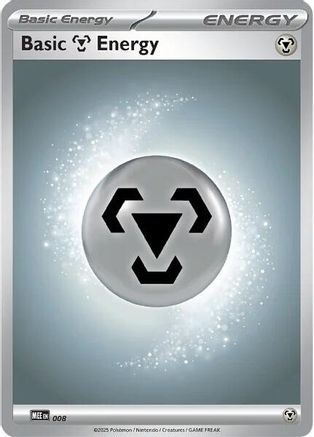 Image of Basic Metal Energy 008  MEE Mega Evolution Energies - Common