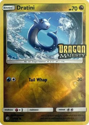 Image of Dratini 035/70  - Reverse Holofoil Miscellaneous Cards & Products - Common