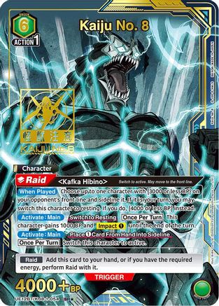 Image of Kaiju No. 8 (054) (SR*) (UE12BT/KJ8-1-054) - UE12BT Kaiju No 8 Foil