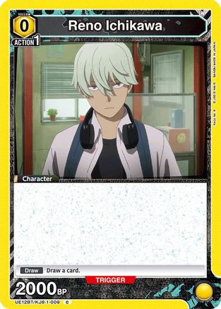 Image of Reno Ichikawa (009) (Box Topper Foil) (UE12BT/KJ8-1-009) - UE12BT Kaiju No 8 Foil