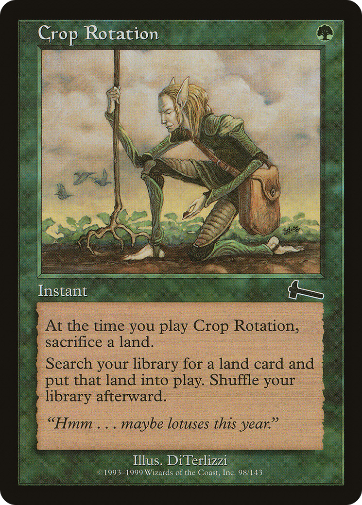 Image of Crop Rotation (ULG-098) - Urza's Legacy