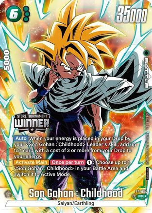 Image of Son Gohan : Childhood - FP-054 (Tournament Pack -Winner- 08) (FP-054) - Tournament and Championship Promos Holofoil