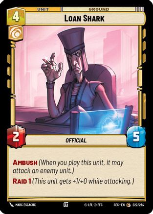Image of Loan Shark (222/264) - Secrets of Power