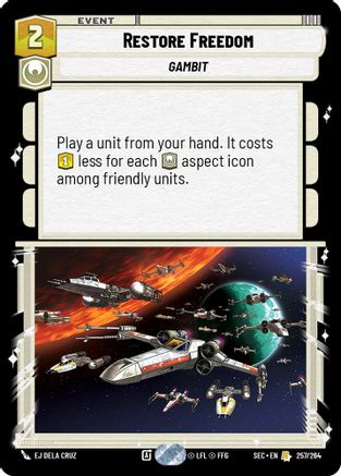 Image of Restore Freedom (257/264) - Secrets of Power