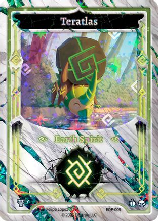 Image of Teratlas (EOP-009) - Elestrals Premier Packs Holo