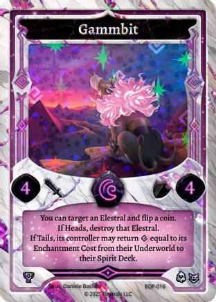Image of Gammbit (EOP-016) - Elestrals Premier Packs Holo