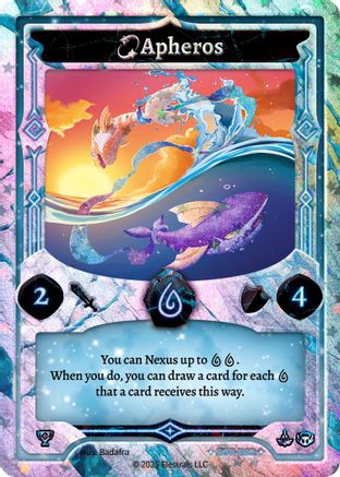 Image of Apheros (EOP-R02) - Elestrals Premier Packs Reverse Holo
