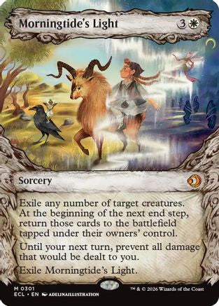 Image of Morningtide's Light (Showcase) (ECL-301) - Lorwyn Eclipsed Foil