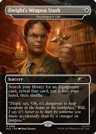 Image of Dwight's Weapon Stash - Steelshaper's Gift (SLD-2166) - Secret Lair Drop Series