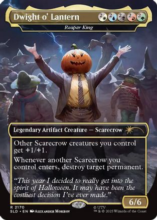 Image of Dwight o' Lantern - Reaper King (SLD-2170) - Secret Lair Drop Series Foil