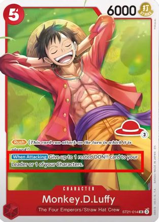 Image of Monkey.D.Luffy - ST21-014 (Luffy Deck) (ST21-014) - Learn Together Deck Set