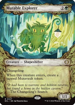 Image of Mutable Explorer (Showcase) (ECL-327) - Lorwyn Eclipsed