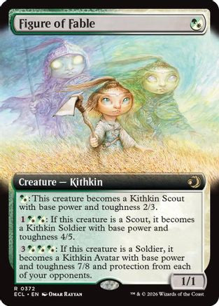 Image of Figure of Fable (Extended Art) (ECL-372) - Lorwyn Eclipsed Foil