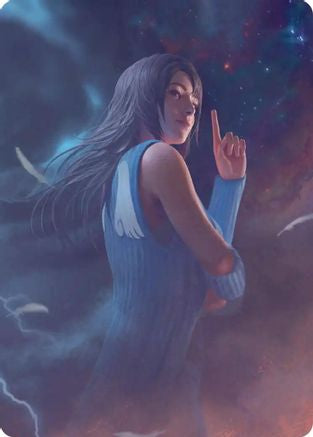 Image of Rinoa, Angel Wing Scene Art Card (ASFIN-009) - Art Series: FINAL FANTASY