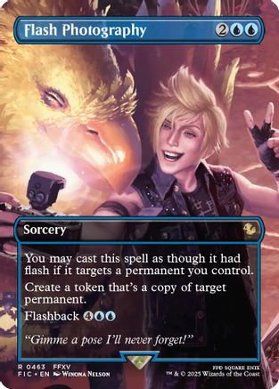 Image of Flash Photography (Borderless) (FIC-463) - Commander: FINAL FANTASY Foil