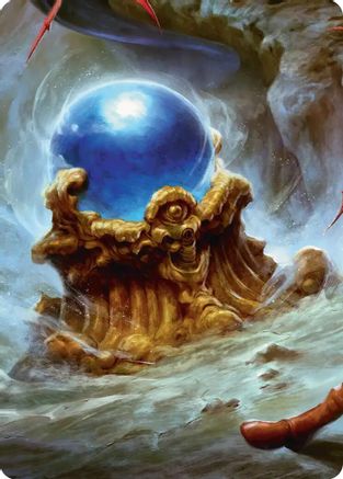 Image of Chaos Shrine's Black Crystal Scene Art Card (ASFIN-004) - Art Series: FINAL FANTASY