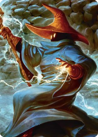 Image of The Destined Black Mage Scene Art Card (ASFIN-006) - Art Series: FINAL FANTASY