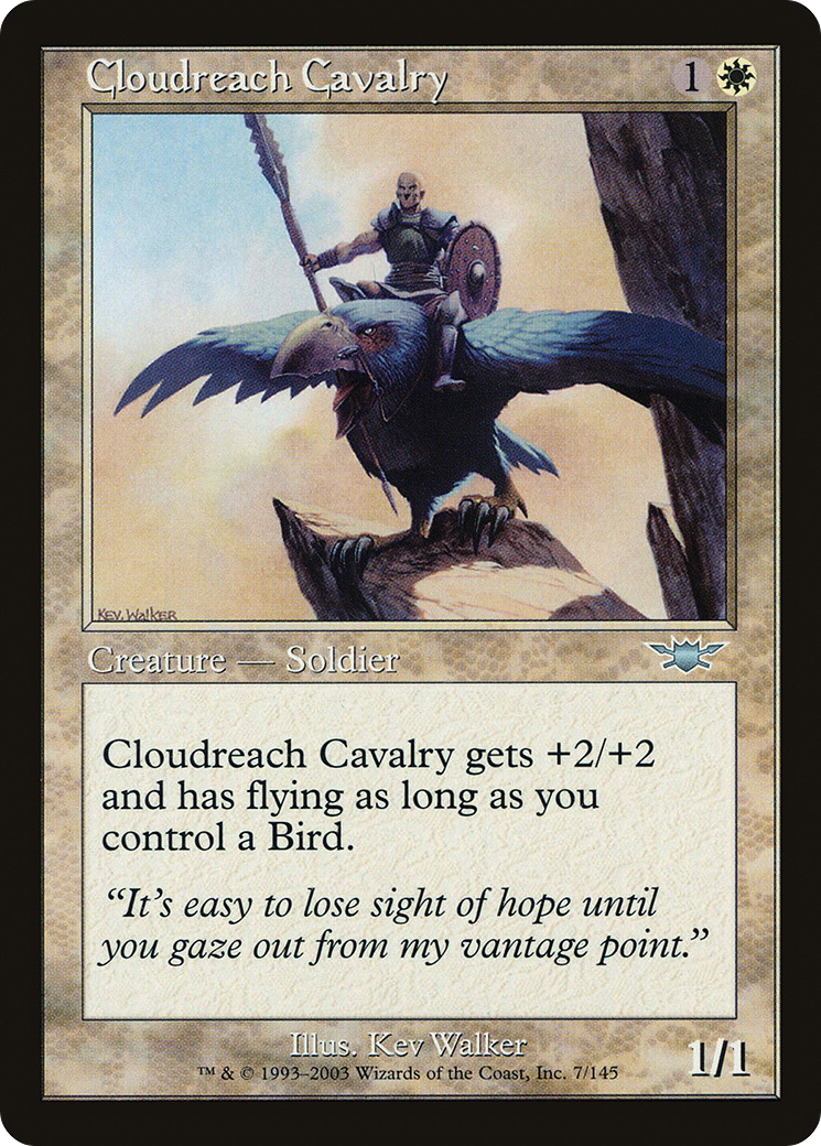 Image of Cloudreach Cavalry (LGN-007) - Legions Foil