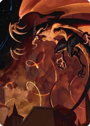Image of Mega Flare Scene Art Card (ASFIN-015) - Art Series: FINAL FANTASY