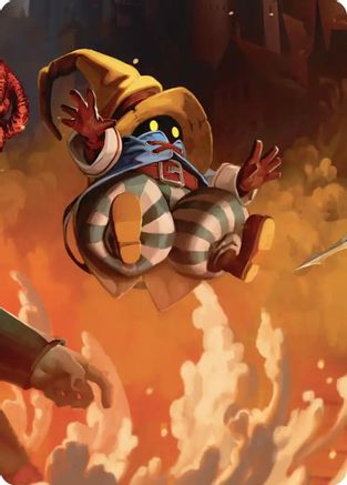 Image of Vivi's Persistence Scene Art Card (ASFIN-017) - Art Series: FINAL FANTASY