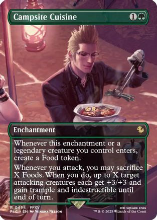 Image of Campsite Cuisine (Borderless) (FIC-464) - Commander: FINAL FANTASY Foil