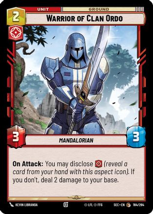 Image of Warrior of Clan Ordo (164/264) - Secrets of Power