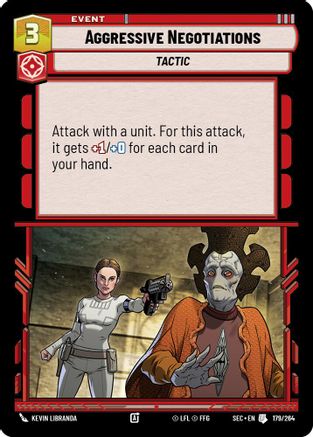 Image of Aggressive Negotiations (179/264) - Secrets of Power