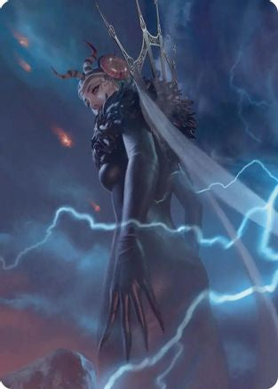 Image of Edea, Possessed Sorceress Scene Art Card (ASFIN-007) - Art Series: FINAL FANTASY